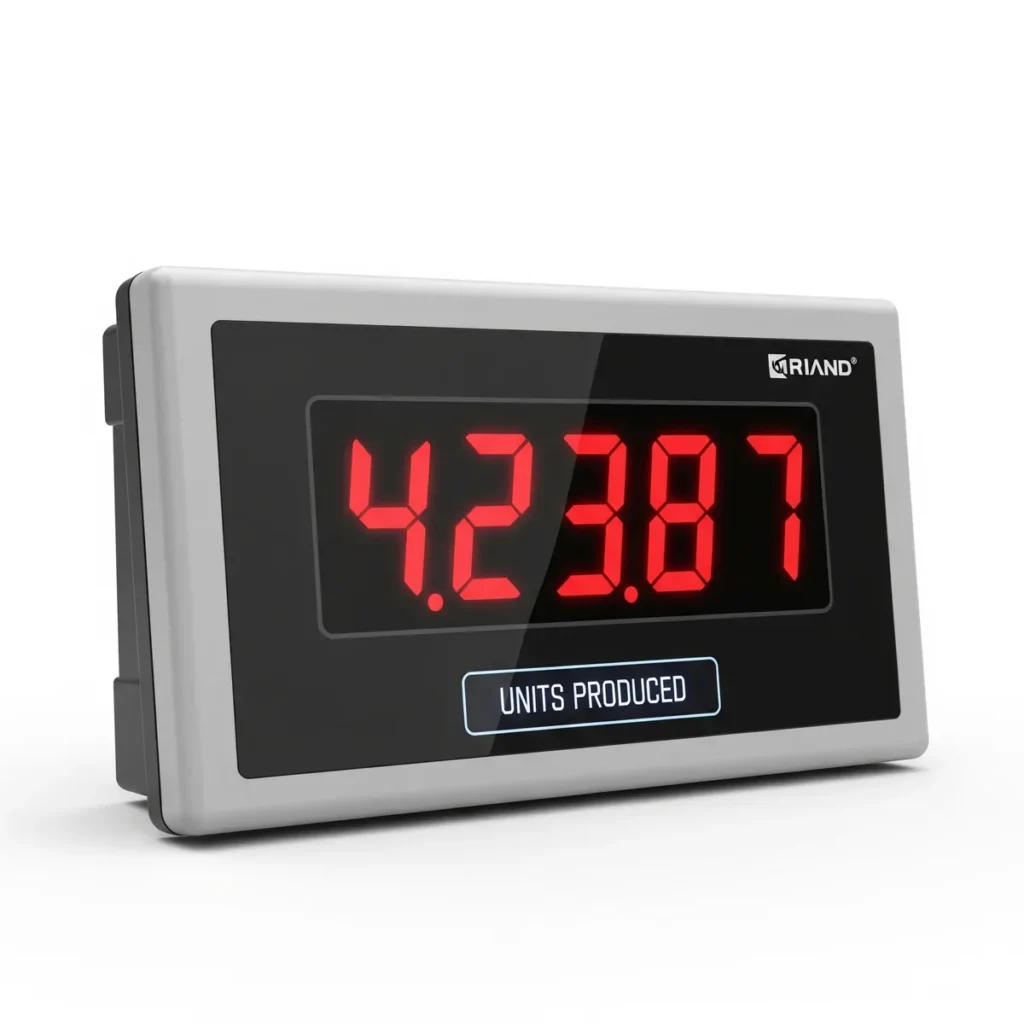 contador reloj digital fondo blanco hd 1200